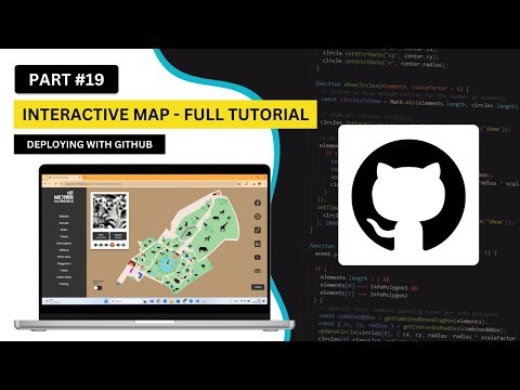 PART 19 - INTERACTIVE MAP TUTORIAL 🔴 DEPLOYING THE PROJECT ONLINE USING GITHUB