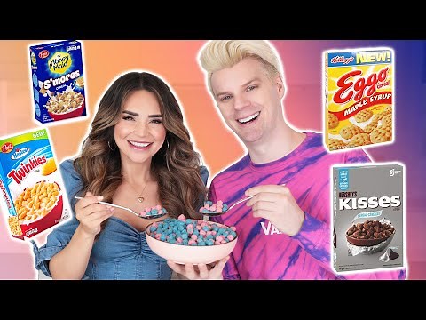 Trying MORE Weird Cereal Flavors! - Part 3