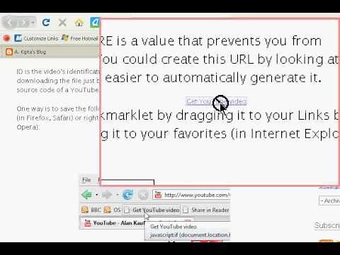 YouTube から直接に動画をダウンロードする