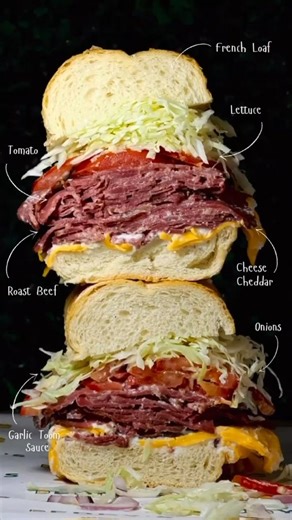 Deddy’s Sandwich 🥖 on Instagram: "This Triple Roast Beef isn’t just built tall, it’s crafted to show depth of flavor, richness of texture, and a balance that invites you to slow down and savor each bite! 🥩 📍 Deddy’s Kitchen Unit D1, First Floor, Setia Kenangan 2, Kg Kiulap, Brunei. (Above Tenten Store) 📞 Grab yours now through WhatsApp +673 895 9968"