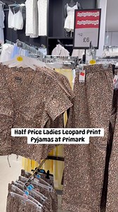 6K views · 14 reactions | Half Price Ladies Leopard Print Pyjamas at Primark  | Money Saver By Dansway | Facebook