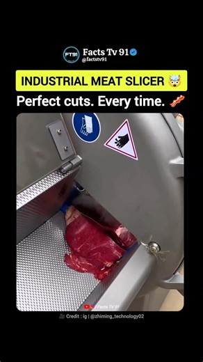 This Machine Slices Meat With Scary Precision 😳