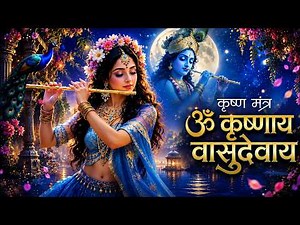कृष्णाय वासुदेवाय हरये परमात्मने | Krishnaya Vasudevaya Mantra | 108 Times Chanting | Krishna Mantra