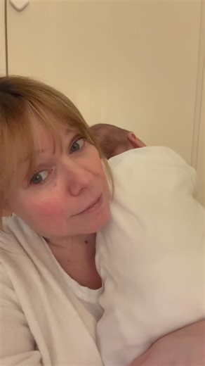 Liz McClarnon-Cho 💛 on Instagram: "I don’t think my neck will ever be straight again …but I’m ok with it 🥰🤗 Btw, this angle is deceiving, this kid is lonnnng! 🤭"