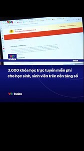 Bình dân học vụ số 3.000 khóa học trực tuyến miễn phí cho học sinh, sinh viên trên nền tảng số #BinhDanHocVuSo | Trần Bình