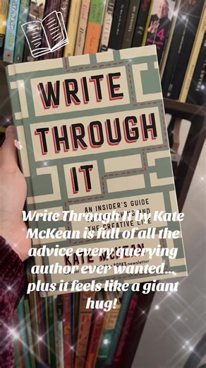 QUERYING AUTHORS! I just read Write Through It by Kate McKean and it was chockful of advice for every process of the writing journey! 10/10 #booktok #queryingauthors #querying #writingtips #writingabook
