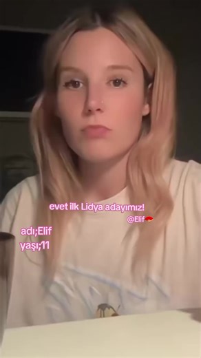 Lidya Adayı Elif ile Tanışın!