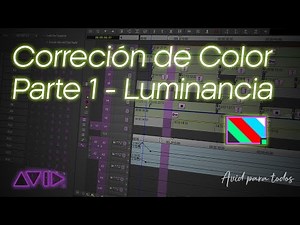 Corrección de Color en Avid Media Composer - Parte 1 (Luminancia)