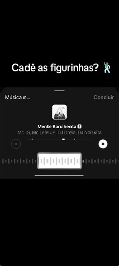 Músicas para notas do Instagram: funk e figurinhas populares