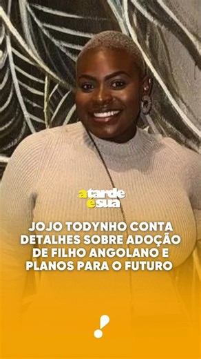 A mais nova mamãe! Jojo Todynho conta detalhes sobre adoção de filho angolano e planos para o futuro . . . #RedeTV #ATardeESua #SoniaAbrão #celebridades #celebs #fofocas #polemica #subcelebridades #famosos #JojoTodynho | RedeTV!