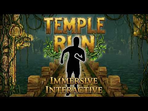 Temple Run Immersive Interactive Full Body Routine #4 🏃‍♂️💎