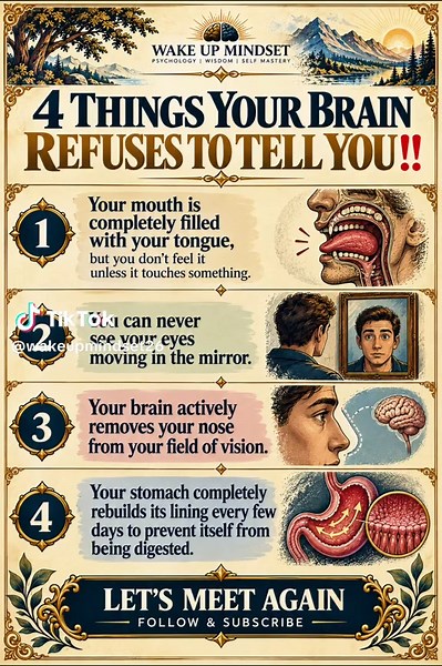 4 automatic tricks your brain and body perform