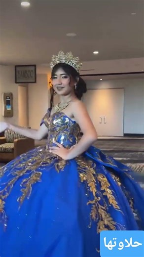 فستان اسطورى💙🎁 #trending #abayakaftan #اكسبلور #fashion #hijab #قمصان #makeup #abayaturki #تيك_توك