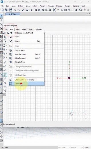 Section Designer Etabs #etabs #ingenieriacivil #arquitectura #ingenieria #luiscardenas #estructuras