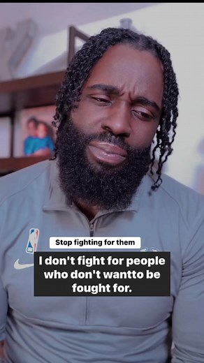 375K views · 10K reactions | Stop fighting for people who aren’t fighting for you! | Kenneth Lock II | Facebook