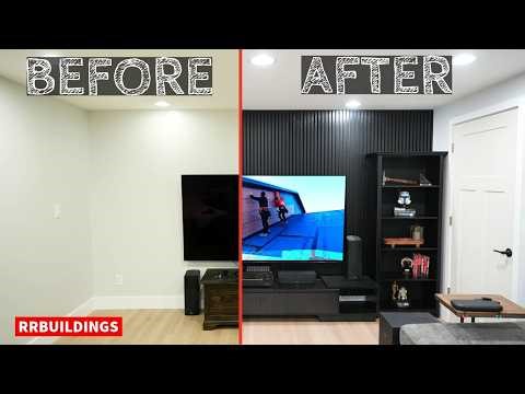 DIY Friendly Easy Basement Makeover with Lowes