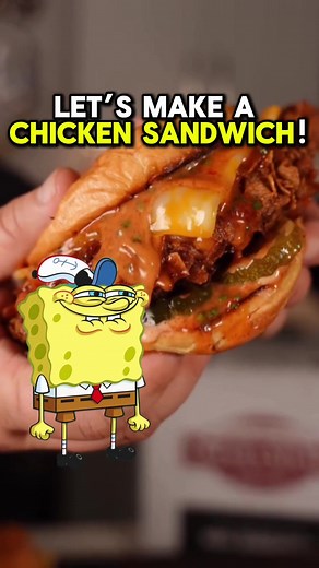 🍔 Crispy Chicken Sandwich Ingredients * 1 burger bun * 1 crispy chicken fillet * 1 slice cheddar cheese * Mayonnaise * Lettuce * Tomato slices * Pickles * Breadcrumbs * Salt & black pepper Instructions 1. Coat the chicken in breadcrumbs and cook until golden and crispy (5–6 minutes per side). 2. Place a slice of cheddar on top and let it melt for 30–60 seconds. 3. Lightly toast the burger bun for 1–2 minutes. 4. Spread mayonnaise on the bottom bun. 5. Add the crispy chicken, melted cheese, pick