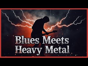 Blues x Heavy Metal – Instrumental Music with Intense Guitar & Riffs