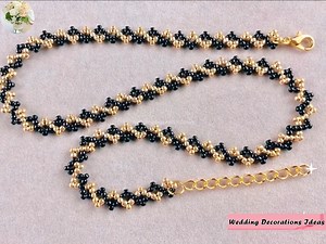 48K views · 3.1K reactions | How to Make Amazing Beaded Bridal Necklace | Wedding Decoration Ideas | Facebook