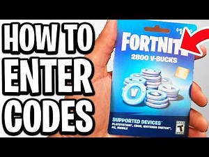 How To Enter Codes In Fortnite - Full Guide