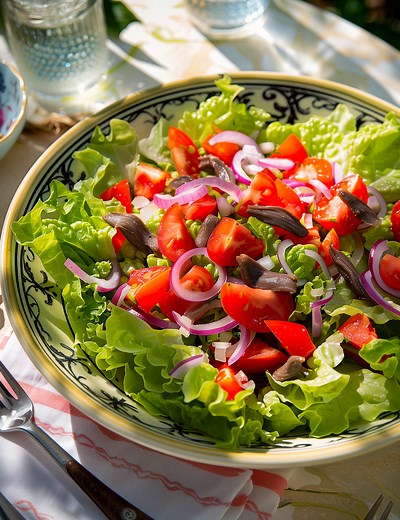 Salade catalane pour 8 personnes - Recettes - Elle à Table