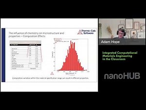 Thermo-Calc: Integrated Computational Materials Engineering in the Classroom