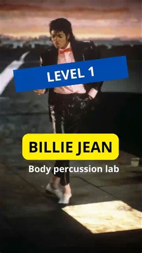 BILLIE JEAN - Michael Jackson 🎩🕺 - Level 1 #shorts