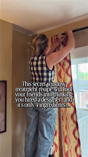 The 4-ingredient designer curtain recipe