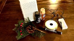 Snow-Girl Up-Cycled Cheese Grater | Creating Through Chaos