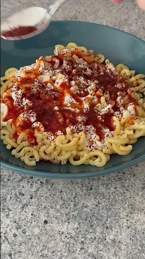 Noodles with yogurt sauce, mint & sumac 🍝✨
