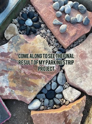 Enhance Your Outdoor Space with River Rock Flower Garden Project