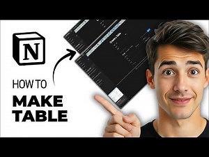 How To Create Tables In Notion (Easiest Way) (2026 Guide)
