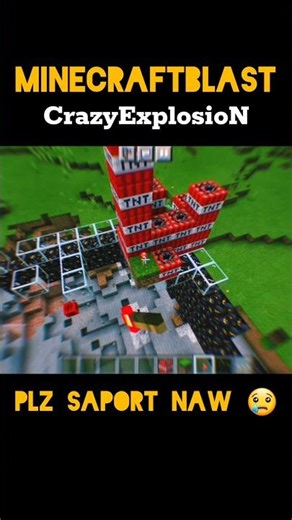 AI TNT Explosion on a Mysterious Island 🌋 | Minecraft TNT Test #shorts