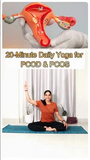 🧘‍♀ 20-Minute Yoga for PCOD/PCOS Relief | Natural Hormone Balance 🌿 Spannda Yoga| Sowmya Kodial