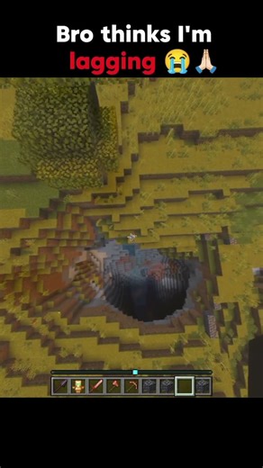 Bro Understand Me… I Was Lagging 😭💀 | Minecraft Fail #minecraft #minecraftshorts #viral
