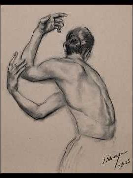 Figure Sketching Process #art #drawing #sketch #drawingtutorial #howtodraw #drawingprocess