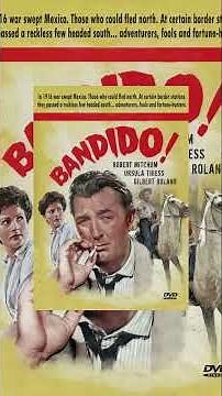 Bandido! (1956) — Robert Mitchum’s Mexican Revolution Adventure | Classic Western Review#Bandido195