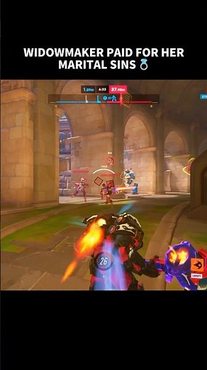 WIDOWMAKER MAINS FEAR THIS MOVE #overwatch2 #ow2 #overwatch #overwatch2clips #gaming
