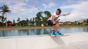 Firecracker session here at CWC this morning! #republicrails #republicwake #cwc #lifeatcwc #wakeboard | CWC (CamSur Watersports Complex)