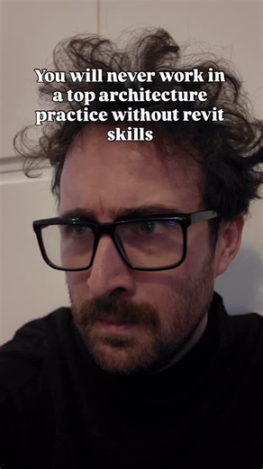 Cathal Crumley on Instagram: "Architecture is Revit This is what people keep telling me…. Call it survivors bias but revit skills are just skills, pick them up as you go. No idea why practices and now some schools place such a high emphasis on being able to click the right buttons at the right time. An architectural education brought to you by autodesk"