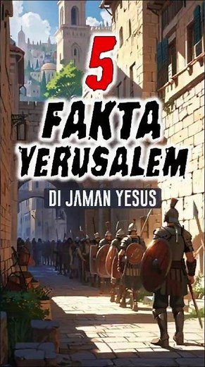 5 Fakta Yerusalem di Jaman Yesus #kisahreligi #sejarahkristen #kisahalkitab #kitabsuci