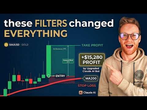 Claude AI Built The Ultimate Gold Trading Bot (Part 2)