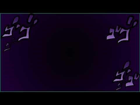 【オーバーレイ】ジョジョ風ゴゴゴ擬音 透過素材