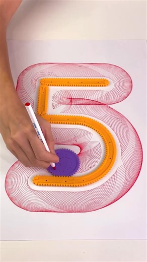 Satisfying Spirograph Drawing That Feels Like Therapy 😍🌀 | 5-Minute Crafts