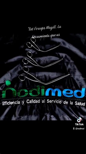 "Set Forceps Magill adulto. pediátrico y neonatal. Lo que usted necesita para su intubación naso