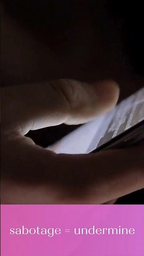 SABOTAGE Meaning, Pronunciation & One Example | Word of the Day #englishvocabularywords