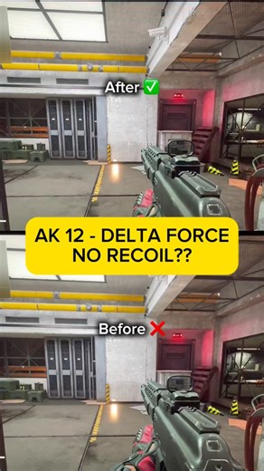 Test Script No Recoil All Mouse di AK 12 Delta Force 🤩 #deltaforce #macro #script #norecoil