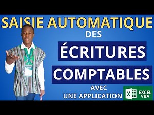 Application Excel VBA geniale pour saisie automatique des ecritures comptables