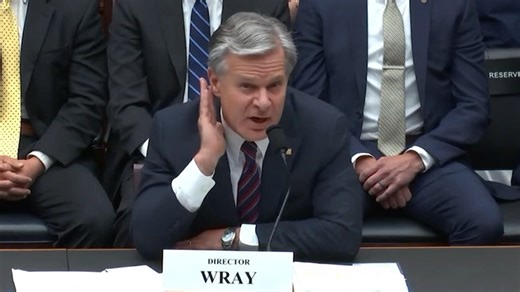 Donald Trump Torches FBI Director Christopher Wray For "Bullet" Testimony