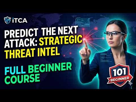 Strategic Threat Intelligence Explained for Beginners | Cyber Threat Intelligence (CTI) | iTCA